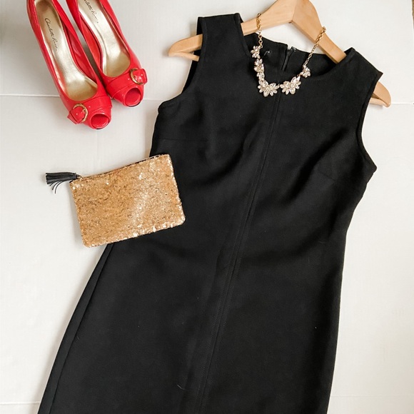 NWT Talbots Little Black Dress Sleeveless Sheath 6 - Picture 3 of 7